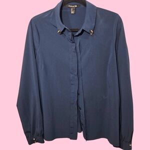 Forever 21 Button Blouse